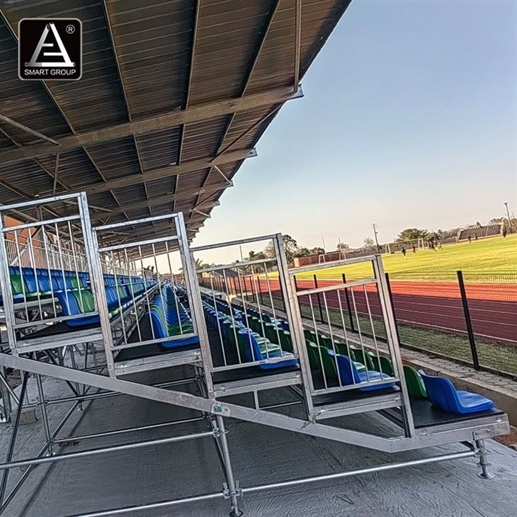 Steel Bleachers Portable Scaffolding Grandstand Seating
