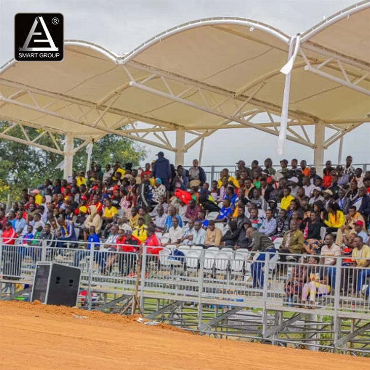 Membrane Structure Scaffolding Grandstand Seating Systems for Modern Football Stadiums
